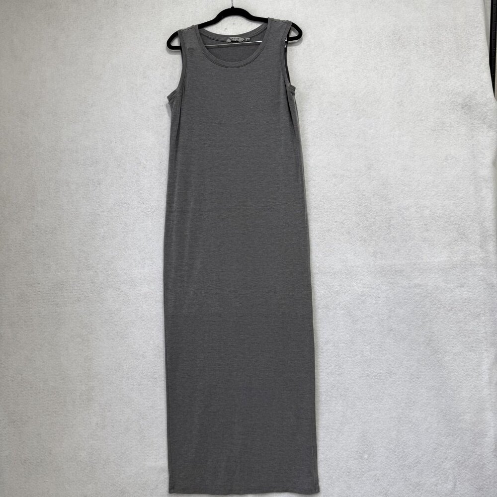 Athleta Sleeveless Maxi Dress in Charcoal Gray medium